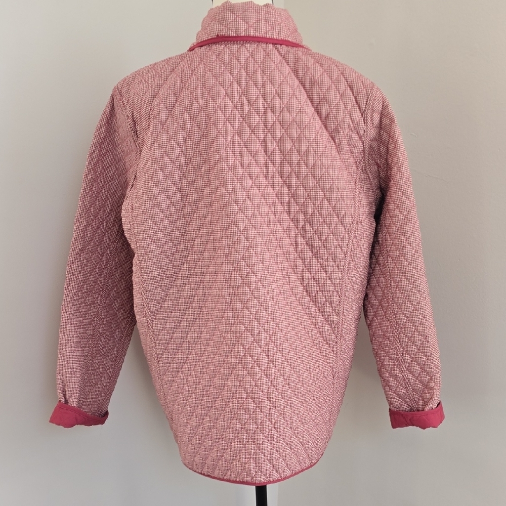 Architect Women's Raspberry/pink Reversible Quilted Jacket Size Small - Picture 4 of 6